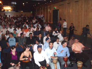White Pages Sales Staff Drumming Melbourne Museum